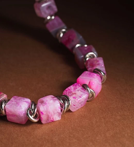 Чокер женский из Агата №1