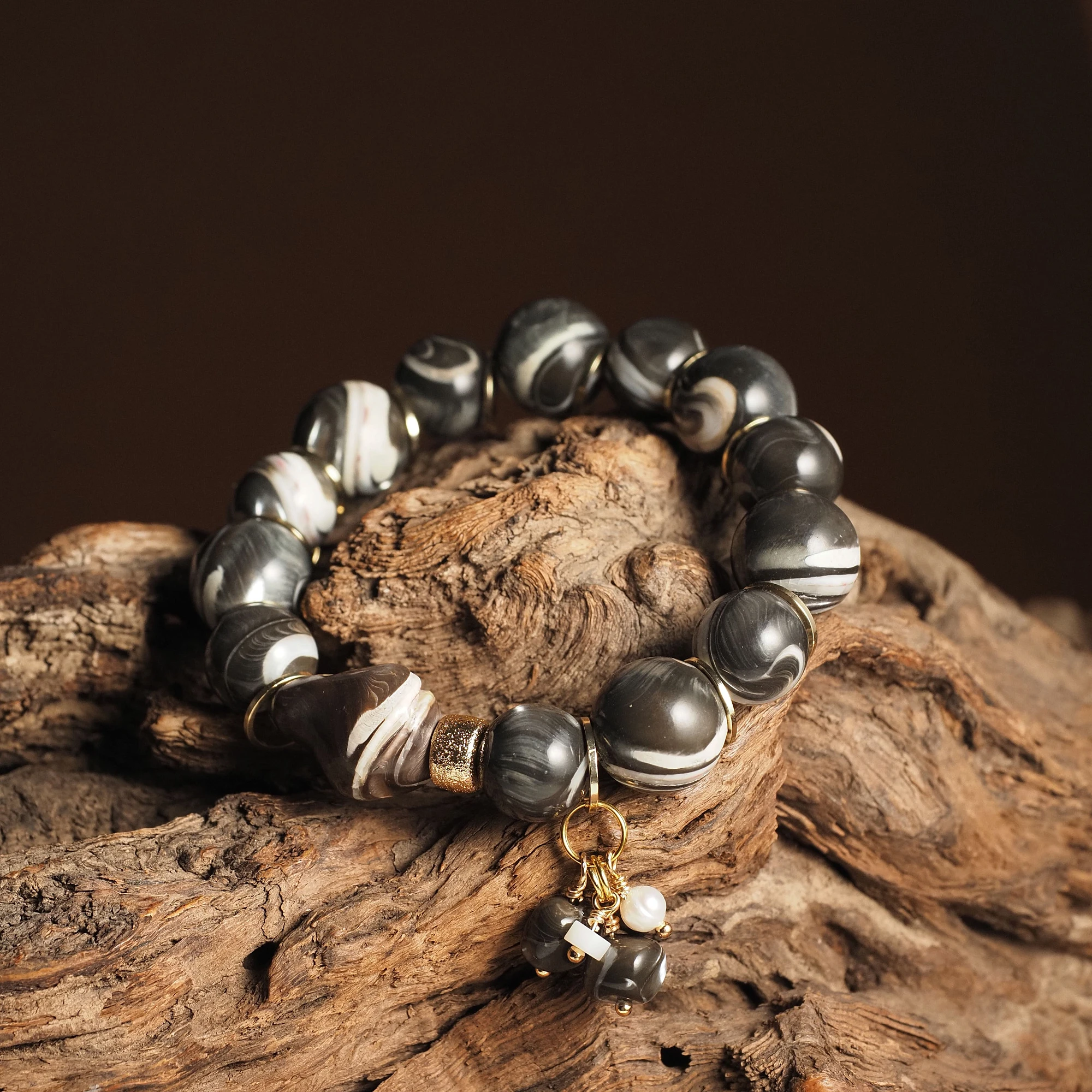 Браслет женский из Перламутра №5