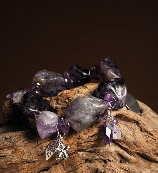 Браслет женский из Аметиста №6