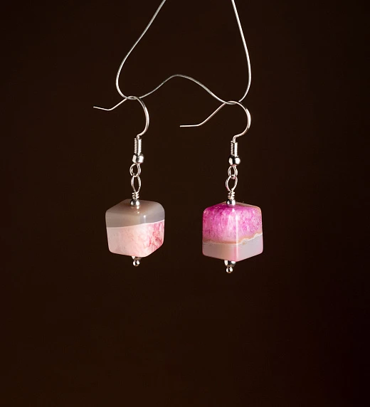 Серьги из Агата №4