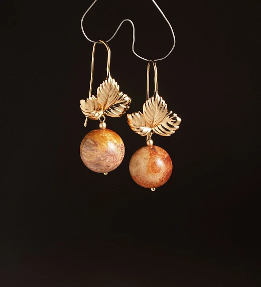 Серьги из Коралла