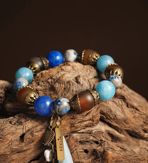 Браслет женский из Агата №7