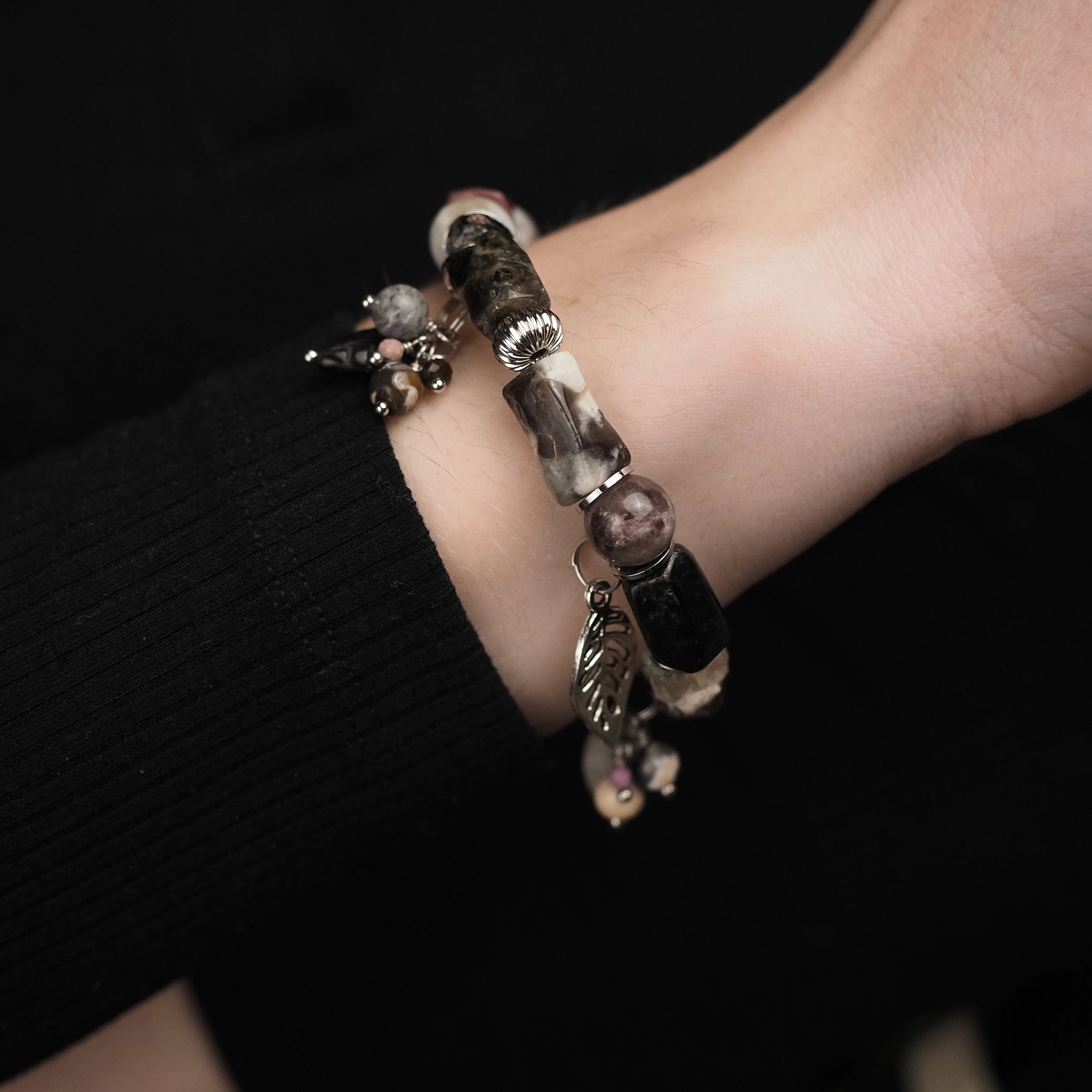 Браслет женский из Турмалина №2