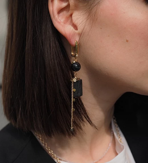 Серьги из Турмалина