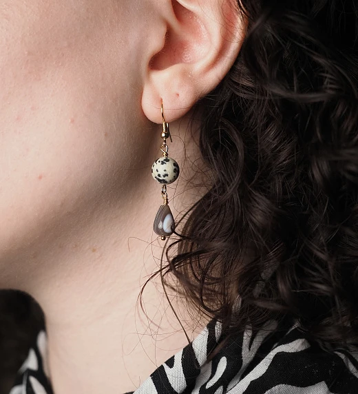 Серьги для 30-го числа рождения