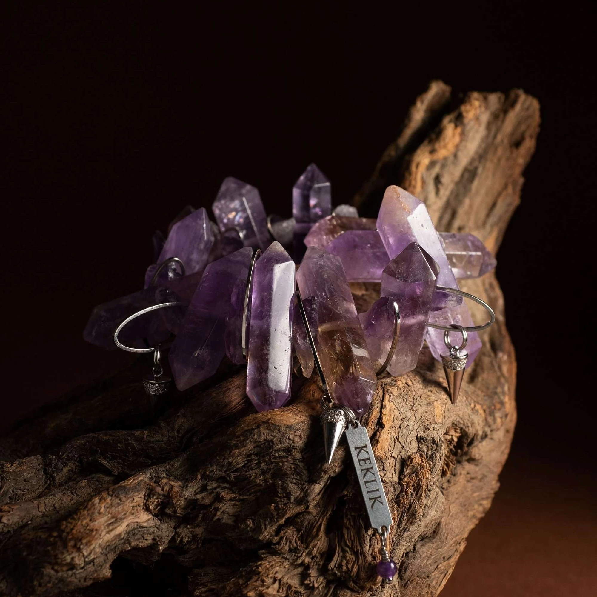 Браслет женский из Аметиста