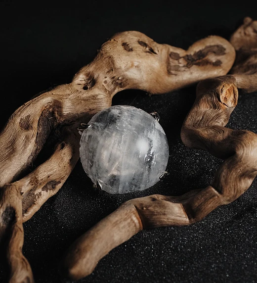 Кольцо из Розового кварца