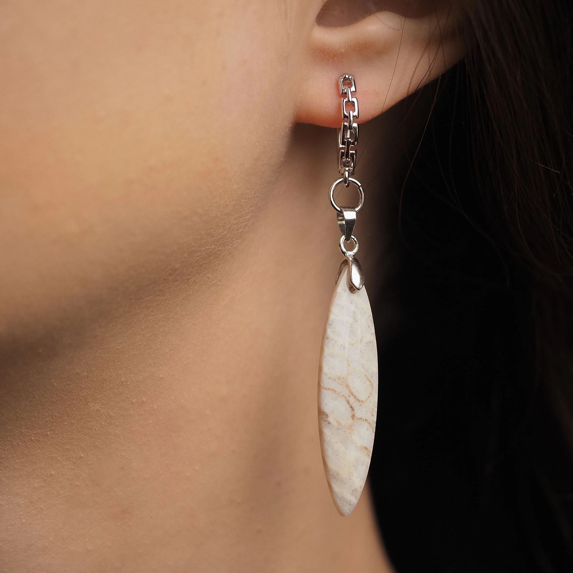 Серьги из Коралла №2