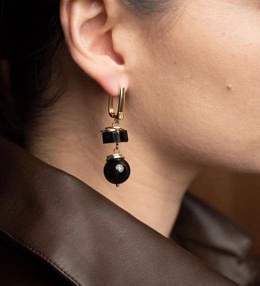 Серьги из Турмалина №1