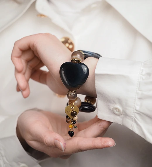 Браслет женский из Агата №8