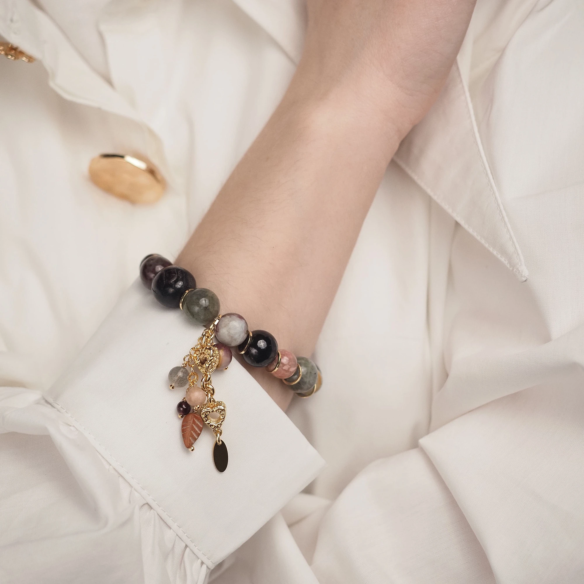 Аспектовый браслет «Тепло двоих» №1