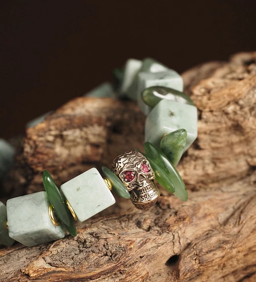 Браслет лаконичный из Нефрита