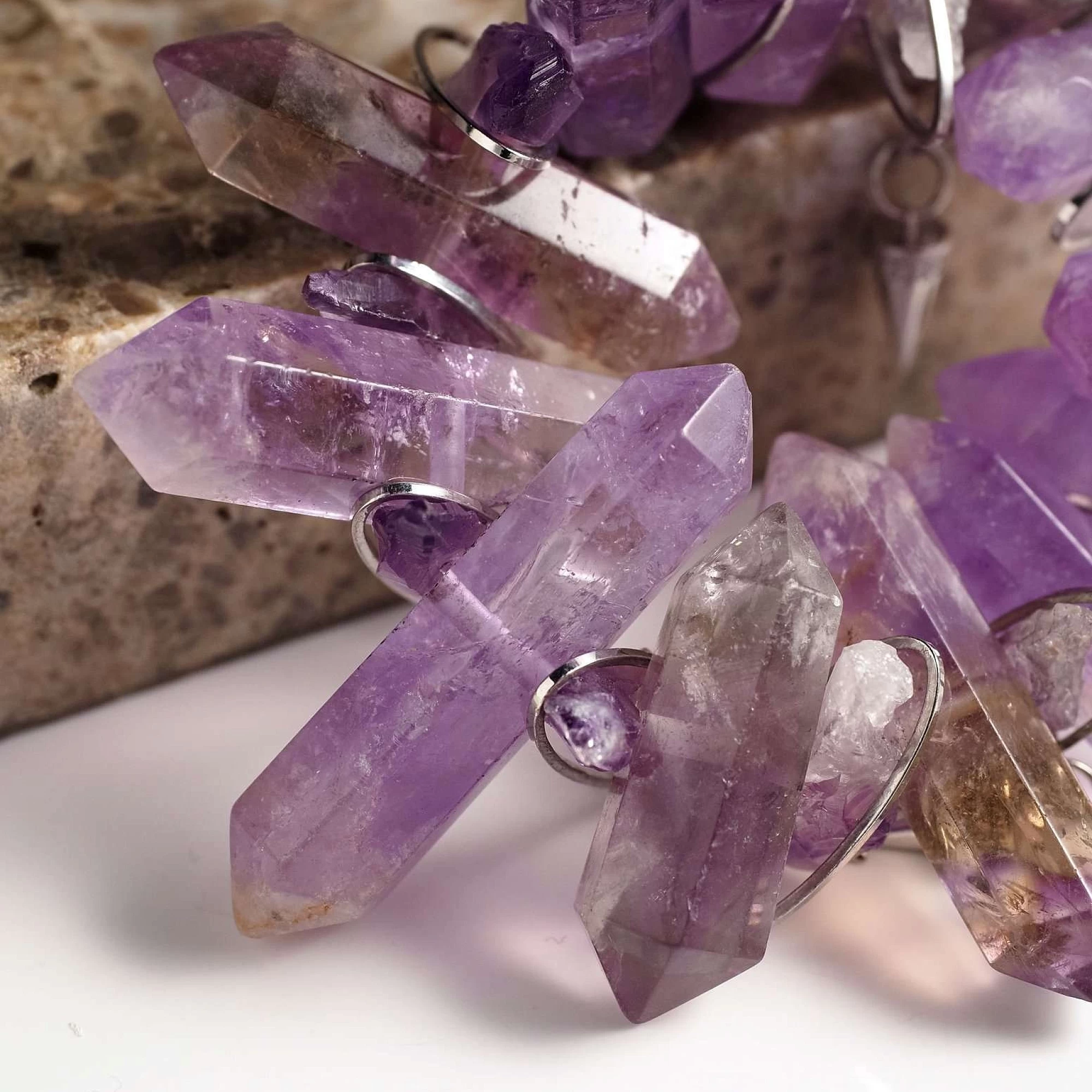 Браслет женский из Аметиста